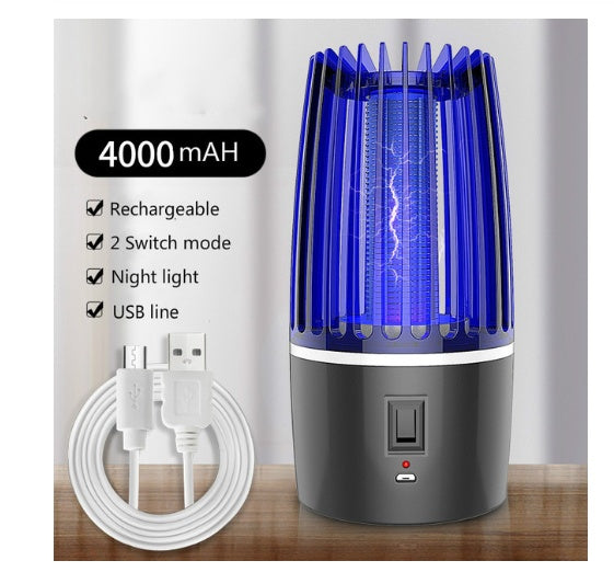 Lampe anti-moustique rechargeable