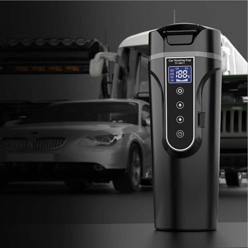 Bouteille d'eau portable pour voiture avec affichage numérique