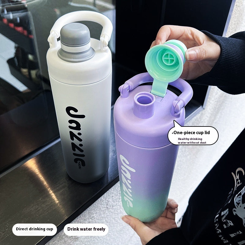 Bouteille isotherme en acier inoxydable (anti-chute)