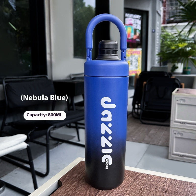 Bouteille isotherme en acier inoxydable (anti-chute)