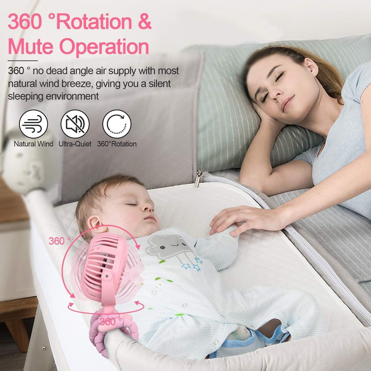 Ventilateur De Poussette Pour Bébé