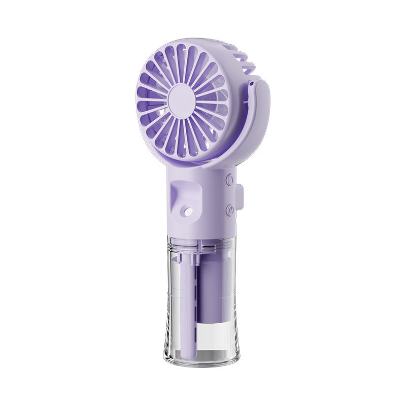 Ventillateur portable avec humidificateur intégré