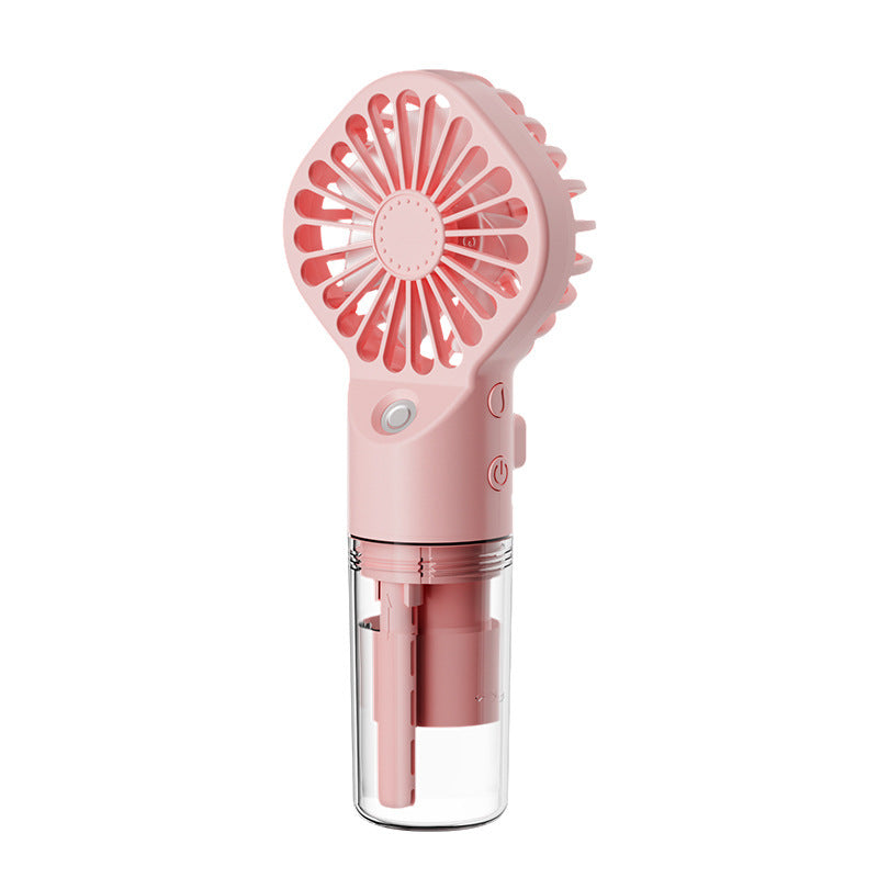 Ventillateur portable avec humidificateur intégré
